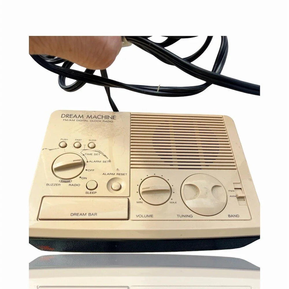 Sony Dream Machine AM/FM Digital Alarm Clock Radio Snooze Sleep Timer: Vintage